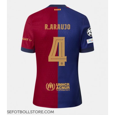 Barcelona Ronald Araujo #4 Replika Hemmatröja 2024-25 Kortärmad Barcelona Ronald Araujo #4 Replika Hemmatröja 2024-25 Kortärmad